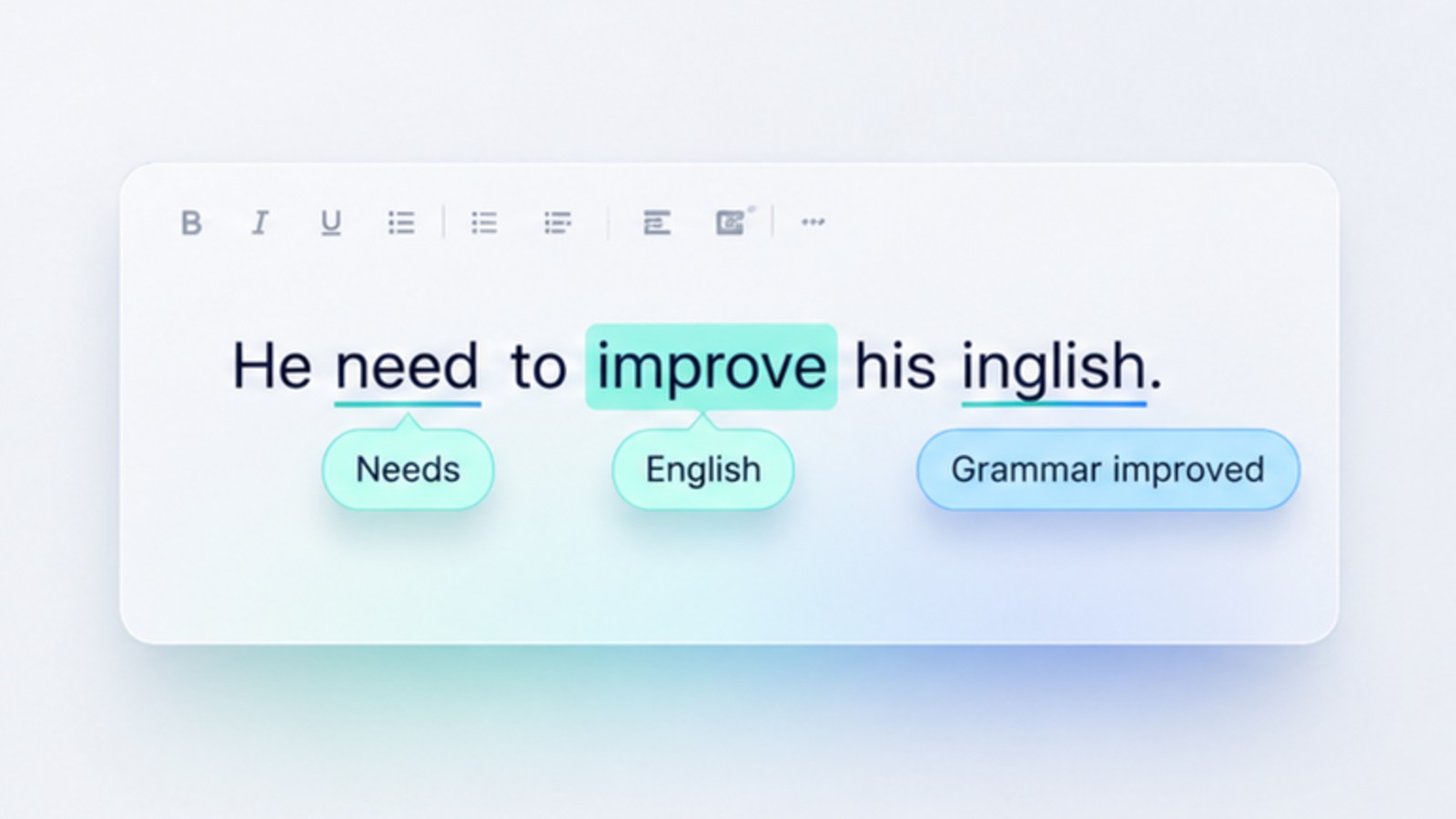 WRITE - grammar and spelling correction feature preview